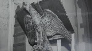 The whereabouts of the lectern was not immediately known. Brass Eagle Lectern Stolen Stolen From Newtown Church Bbc News