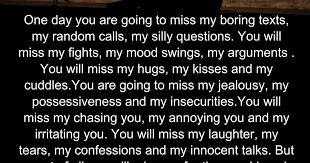 You Will Miss Me Miss Me Quotes One Day Quotes I Miss You