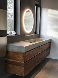 With its clean lines and generous size, this concrete sink is an ideal presentation piece for bathroom spaces of any aesthetic. 12 Best Concrete Trough Bathroom Sink Ideas For 2021 Decor Home Ideas