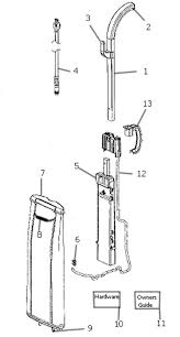 Sanitaire Sc9050a Vacuum Parts