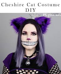 Diy cat ears (neko ears; Diy Cheshire Cat Costume We Re All Mad Here I M Mad You Re Mad