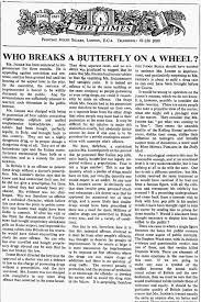 Wise men say all is fair in love and war. Who Breaks A Butterfly On A Wheel William Rees Mogg S Original Leader In Full The Times