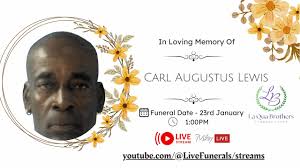 Funeral Of Carl Augustus Lewis of Radix, Mt. Parnassus, St. George