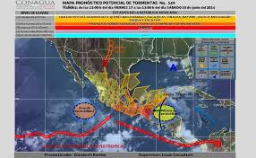 Pronostico Del Tiempo Mexico Hoy 18 De Junio 2016 Lluvias Fuertes Intensas En Chiapas Veracruz Y Tabasco Universitam