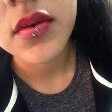 P I N T E R E S T Haevenbrooke Lip Piercing Lip Piercing Labret Piercing Face Piercings