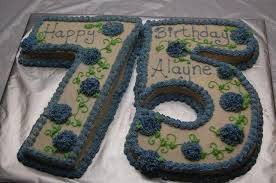 You might also like this photos. How To Make A Number 75 Birthday Cake 75th Birthday Ideas