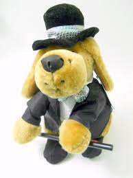 Stage Hound Plush Stuffed Dog Sings Ny New York Song Moves Top Hat Cane Bow Plush Plush Animals Baby Einstein Toys