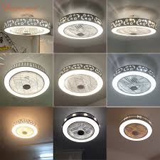 Maybe you would like to learn more about one of these? Modern Ceiling Fan Lights Dining Room Bedroom Living Remote Control Fan Lamps Invisible Ceiling Lights Fan Lighting Small Office Buy At The Price Of 91 00 In Aliexpress Com Imall Com