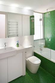 How To Make A Small Bathroom Look Bigger Tips And Ideas Green Tile Bathroom Green Bathroom Light Green Bathrooms