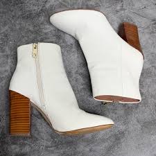 Louise Et Cie Shoes Louise Et Cie White Heel Booties Womens Sz 7m Poshmark White boots for women can be the perfect footwear addition to any fashionable outfit, but they can also be good options for everyday use. louise et cie white heel booties women s sz 7m