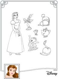 Die Schone Und Das Biest Ausmalbilder Mytoys Blog
