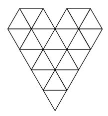 Heart Geometry Puzzle To Make Your Kids Love Math Love Math Math Valentines Math Art Projects