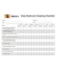 Have all employees been informed about daily illness and symptom reporting? 10 Restroom Checklist Templates Google Docs Word Pages Pdf Free Premium Templates