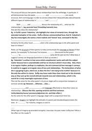 Essay Template For Edexcel English Literature Poetry English Literature Poems English Literature A Level English Literature