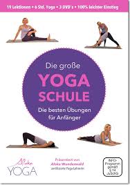 Yoga for beginners dvd deluxe set with 40+ yoga video workouts: Die Grosse Yoga Schule Dvd Die Besten Ubungen Fur Anfanger 3 Dvds Yoga Dvd Fur Anfanger Mehr Entspannung Beweglichkeit Und Wohlbefinden Amazon De Aloka Wunderwald Katja Kleinbauer Yoga Production Team Aloka Wunderwald Aloka