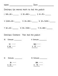 5.oa fifth grade operations and algebraic thinking worksheet.go math!® * comprehensive mathematics program supports the common core state standards for mathematics and the national council of teachers of mathematics (nctm) curriculum focal points. Go Math 4th Grade Chapter 3 Study Guide Multiplication Assessment Common Core