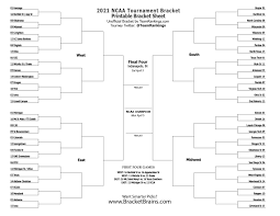 Let's start with corey parson's bracket. Ncaa Printable Bracket 2021 Free March Madness Brackets