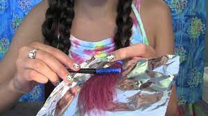 To get a better idea of how long your hair color will last, it's important to understand how the process works. Diy Non Perminant Ombre Hair Using Splat Washables Hair Dye Hopelovelexi Youtube