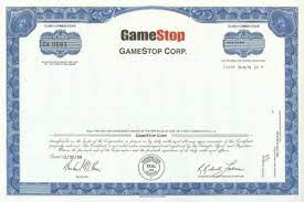 The gamestop (gme) stock is experiencing more volatility than the cryptocurrency market as the bitcoin is caged in a sideways channel. Shop Gamestop Stock Certificates Buy One Share Of Gamestop