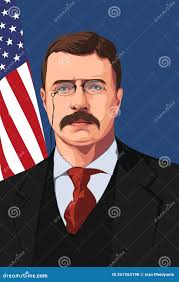 Theodore Roosevelt Stock Illustrations