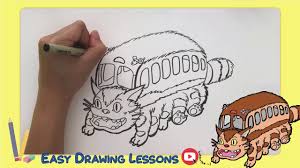 They're just there, parts of male bodies. How To Draw Catbus From My Neighbour Totoro Easy Youtube