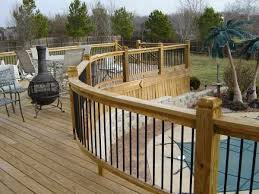 Get a quotation from yudi. Patio Deck Railing Design Curved Deck Railing Deck Railing Design Curved Deck Railing Design