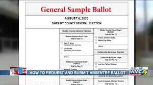 Shelby Co Election Commission Explains Process Of Voting Absentee In Upcoming Elections