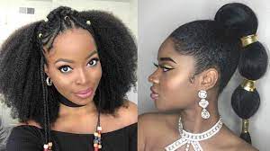40 cute tapered natural hairstyles for afro hair. Amazing Natural Hairstyles For Natural Women Compilation 2018