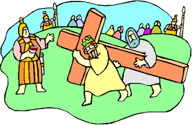 免费耶稣在十字架上卡通，下载免费的剪贴画，免费剪贴画- 其他