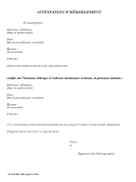 attestation d'hébergement vous êtes hébergé chez un tiers et ne possédez pas de justificatif de domicile. Attestation D Hebergement 2 Pdf
