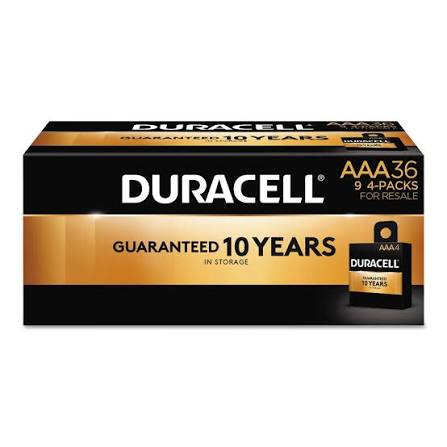 BATTERY,AAA,36 CT, COPPERTOP