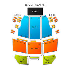 Bijou Theatre Knoxville 2019 Seating Chart