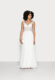 Sie können zwischen langen oder kurzen brautkleidern, strandhochzeitskleidern, brautkleidern in übergrößen. Mascara Ballkleid Ivory Offwhite Zalando Co Uk