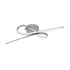Plafoniera Moderno Symphonie Led Integrato Cromato Opaco In Alluminio 69x26 Cm 2 Luci Eglo Prezzi E Offerte Online Leroy Merlin