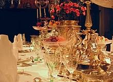 They used different cutlery for each dish. Table Setting Wikipedia