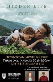 A hidden life based on real events, a hidden life is the story of an unsung hero, bl. A Hidden Life Movie Screening Sudbury Diocese Of Algoma