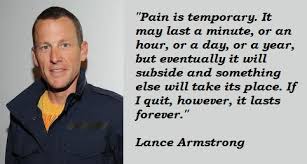 Lance Armstrong Quotes On Cancer. QuotesGram via Relatably.com