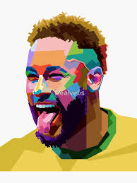 Colorful Neymar Merch & Gifts for Sale