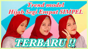 Cara memakai jilbab segi empat mudah from www.pusathijabmodern.com. 5 Tutorial Hijab Segi Empat Tersimpel Tanpa Ciput Terbaru Tahun 2020 Nmy Youtube
