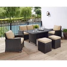 Check spelling or type a new query. Glenwillow Home 6 Piece Wicker Patio Dining Set Target