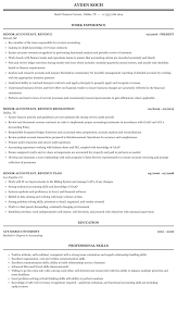Professional Senior Accountant Resume