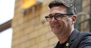 NEW: Andy Burnham has been accused of dodging scrutiny by refusing to answer  questions from journalists following his first major speech