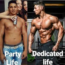 Gym Lover Fitness Di Instagram Party Life Or Dedicated Life Best Bodybuilding Supplements Workout Apps Bodybuilding Motivation Quotes