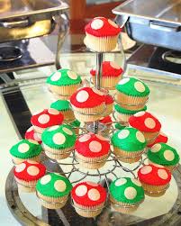 Mario Themed Cupcakes Mario Birthday Party Mario Brothers Birthday Party Super Mario Birthday Party