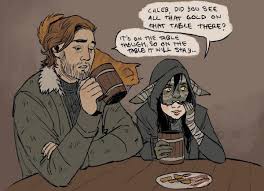 Aliceofwinterland I Don T Usually Do Fan Art But Hey It S The Slept For 20 Hours And Still Tire Critical Role Characters Critical Role Fan Art Critical Role