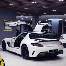 Mercedes Sls Amg Black Series Painted In Designo Mystic White W Black Accents And Exposed Carbon Fiber Photo Taken By Sev Mercedes Benz Sls Amg Mercedes Amg