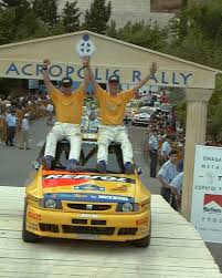 Ogier oli 18 erikoiskokeen jälkeen kilpailun ykkönen. Harri Rovanpera Risto Pietilanen Seat Ibiza Kit Car Evo 2 Acropolis Rally 1998 Rally Automoviles Modelos