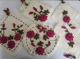 Gul Dali Takim Lif Yapilisi Mimuu Com Tig Isleri Boncuk Nakis Desenleri Boncuk Dizme