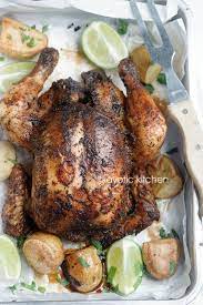 Peruvian Roasted Chicken Kayotic Kitchen Poultry Recipes Peruvian Recipes Peruvian Cuisine