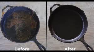 Don T Throw It Out Here Are 15 Restoration Hacks That Turn Old Run Down Items Into New Again Cast Iron Cleaning Cast Iron It Cast